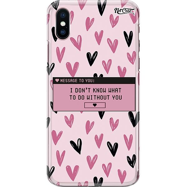 Capa Silicone NetCase Chapada ''I Don't Know What To Do Without You''