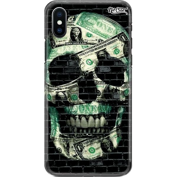 Capa Silicone NetCase Chapada Dollar Skull