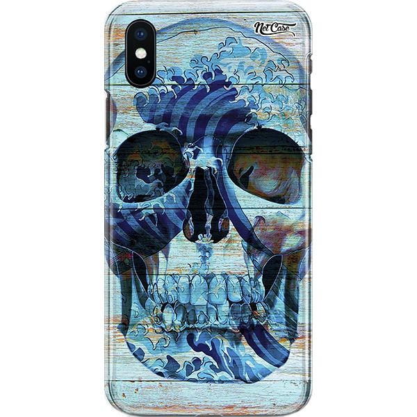 Capa Silicone NetCase Chapada Skull Waves