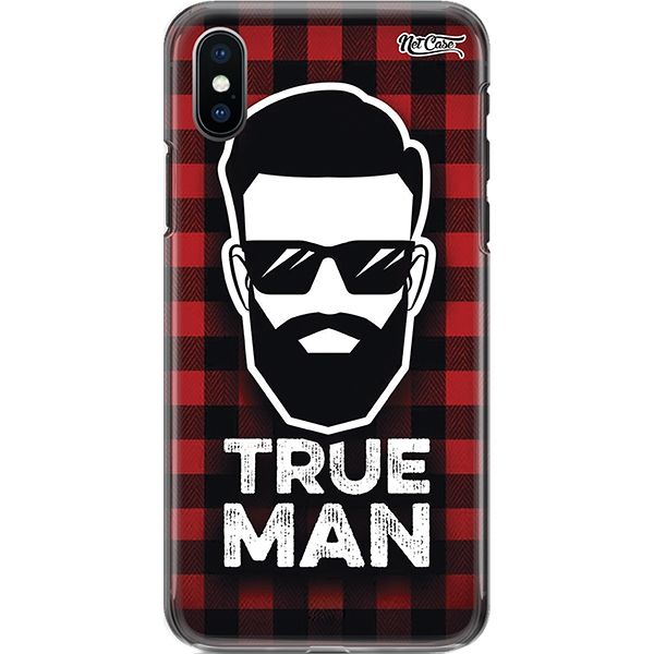 Capa Silicone NetCase Chapada Quadriculada Xadrez: ''True Man''