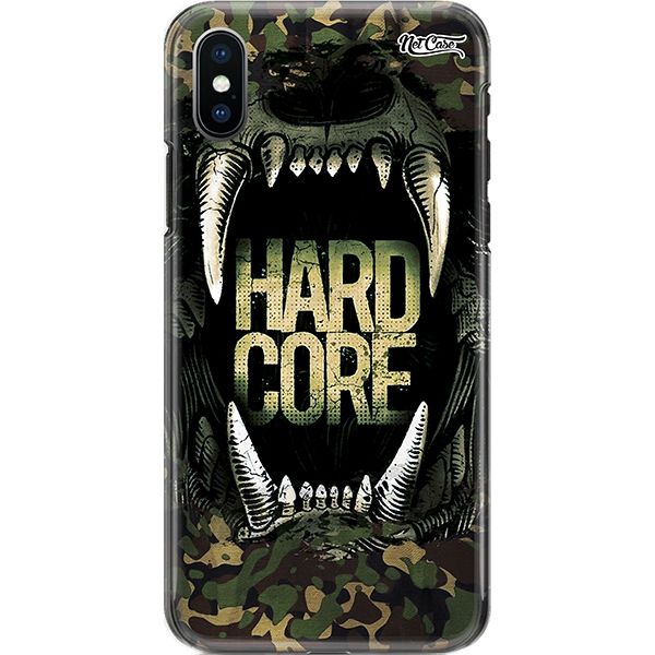 Capa Silicone NetCase Chapada Camuflada: Hardcore Teeths