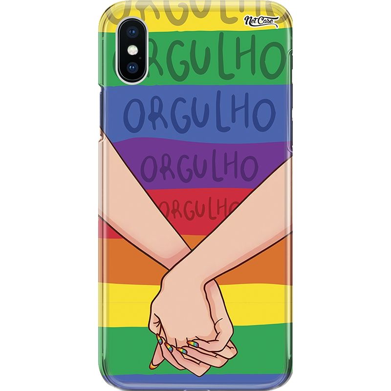 Capa Silicone NetCase Chapada Arco Íris Orgulho