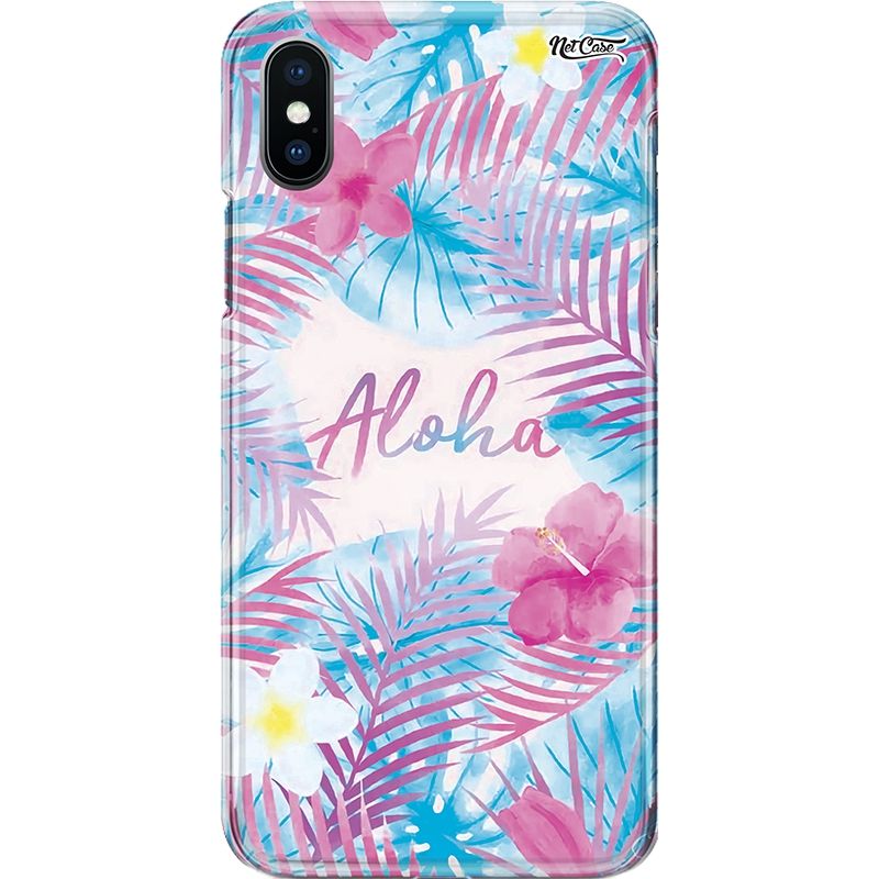 Capa Silicone NetCase Chapada Flores de Verão Aloha