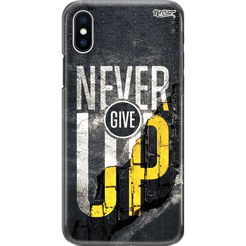 Capa Silicone NetCase Chapada Never Give Up