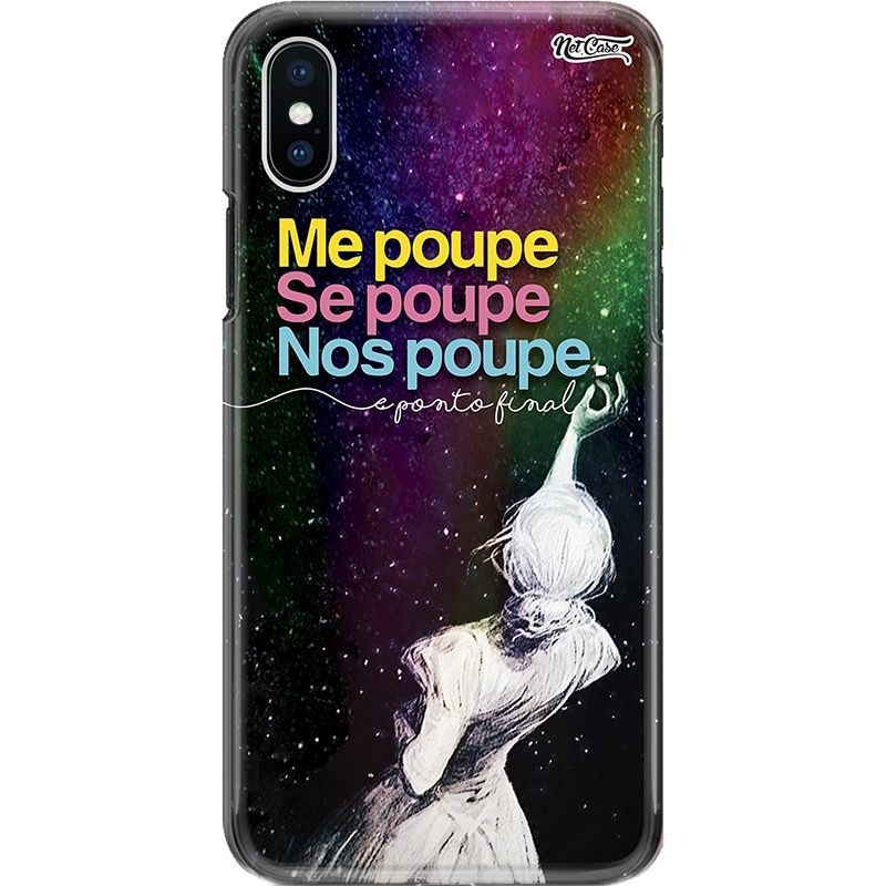 Capa Silicone NetCase Chapada Me Poupe, Se Poupe, Nos Poupe.