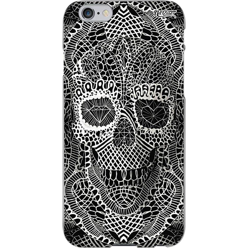 Capa Silicone NetCase Chapada Black Skull