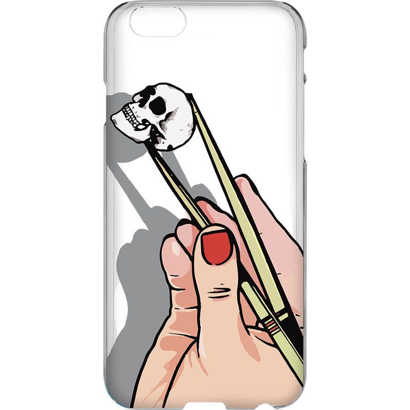 Capa Silicone NetCase Vazada Sushi Skull