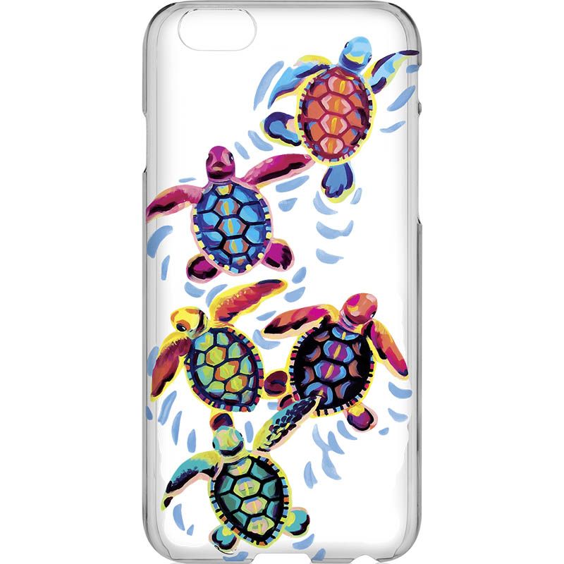 Capa Silicone NetCase Vazada Pintura Tartarugas