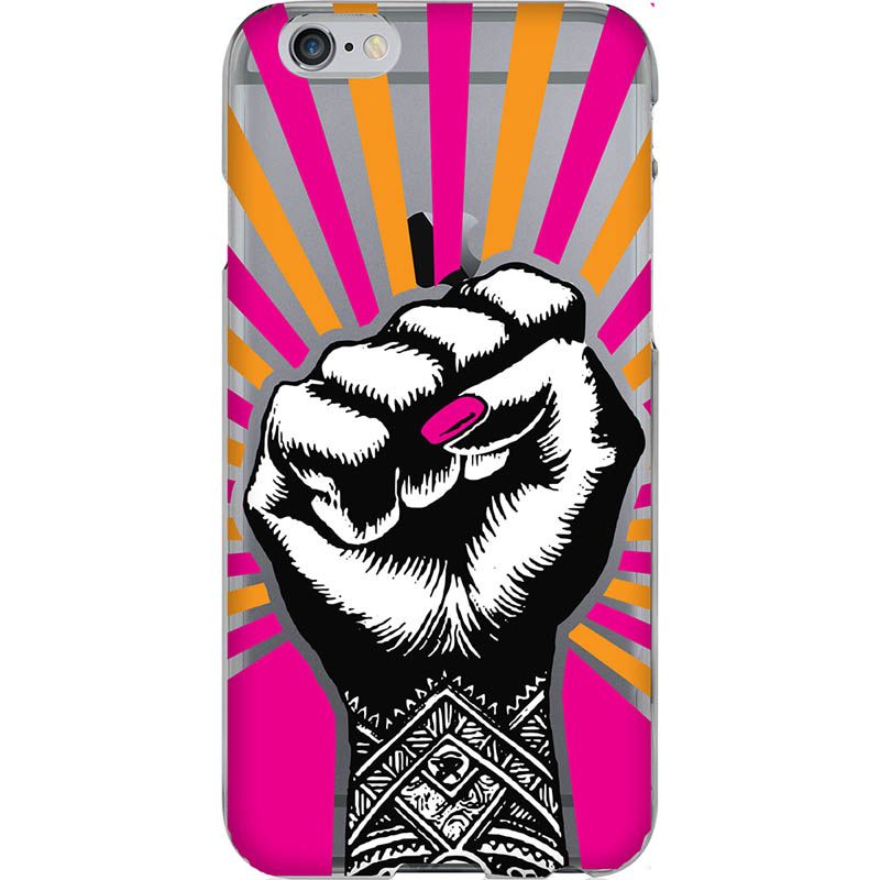 Capa Silicone NetCase Vazada Women Power Art