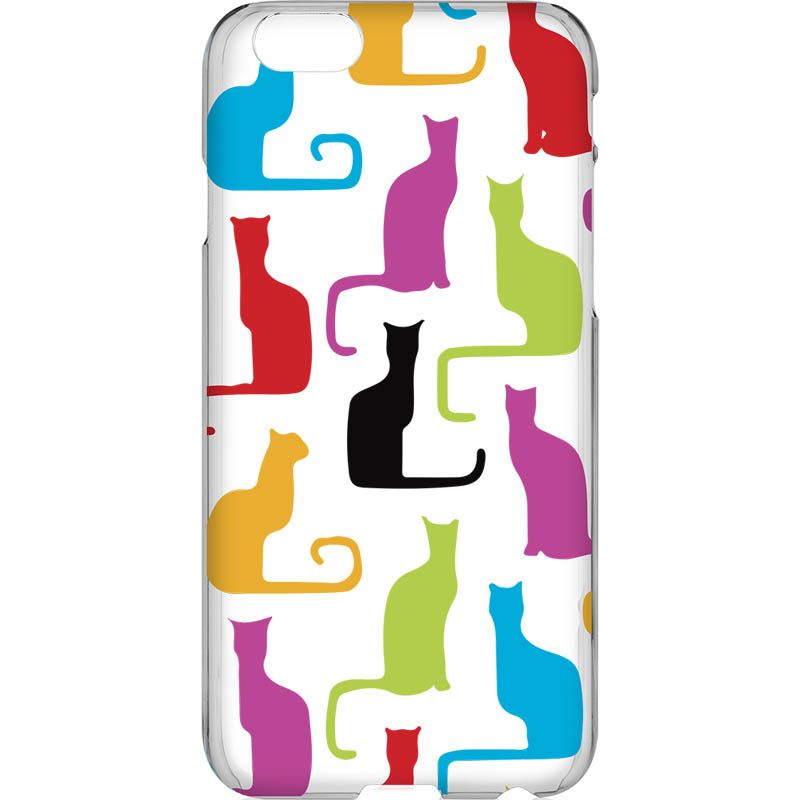 Capa Silicone NetCase Vazada Cats Colors