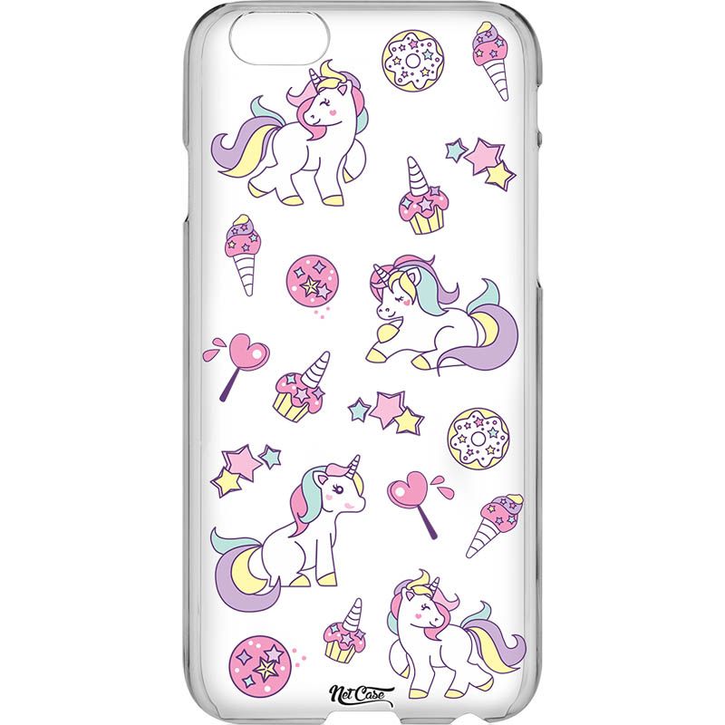 Capa Silicone NetCase Vazada Unicorn Candy