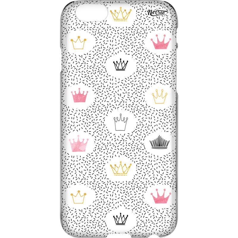 Capa Silicone NetCase Vazada Bicolor Crowns