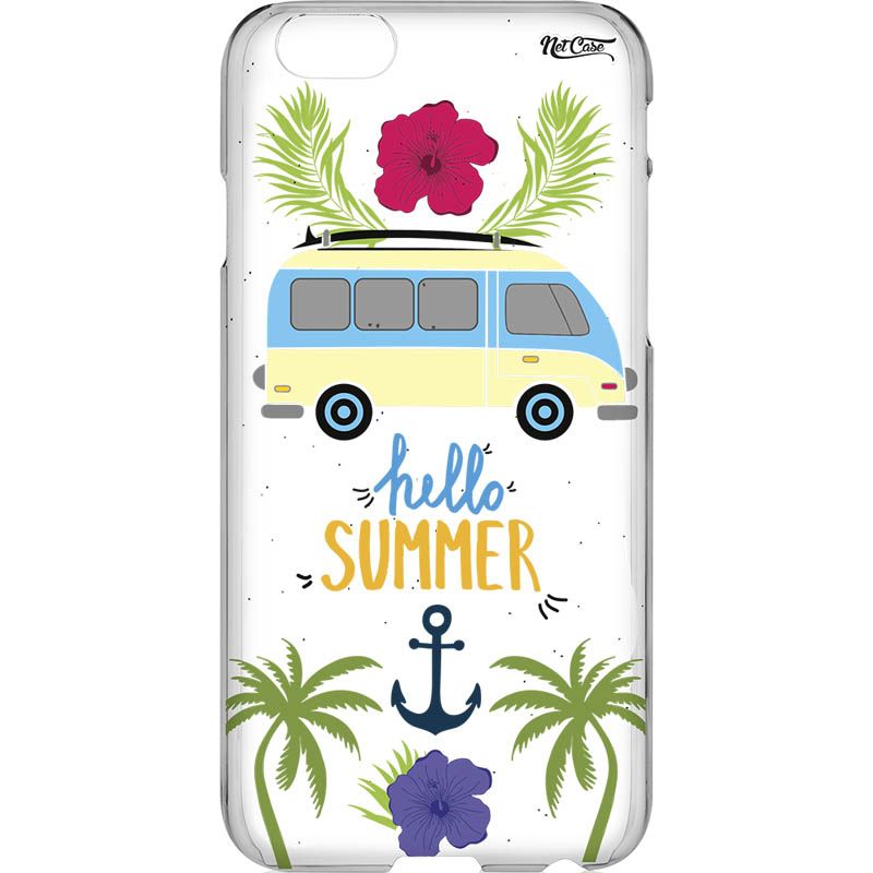 Capa Silicone NetCase Vazada Kombi: Hello Summer