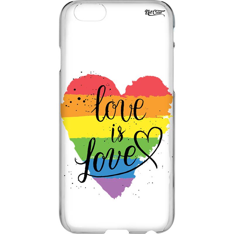 Capa Silicone NetCase Vazada Love is Love