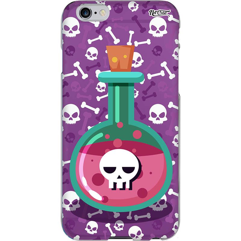 Capa Silicone NetCase Chapada Poison Skull