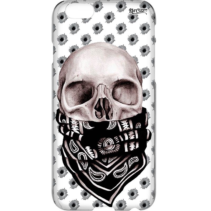 Capa Silicone NetCase Vazada Gangster Skull