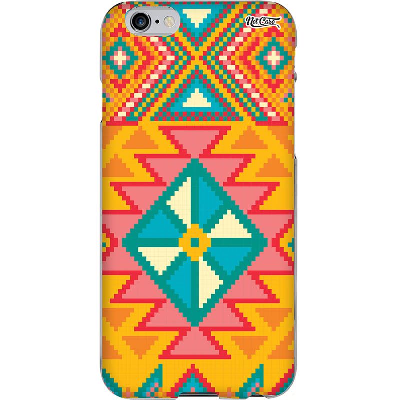 Capa Silicone NetCase Chapada Padrão Azteca