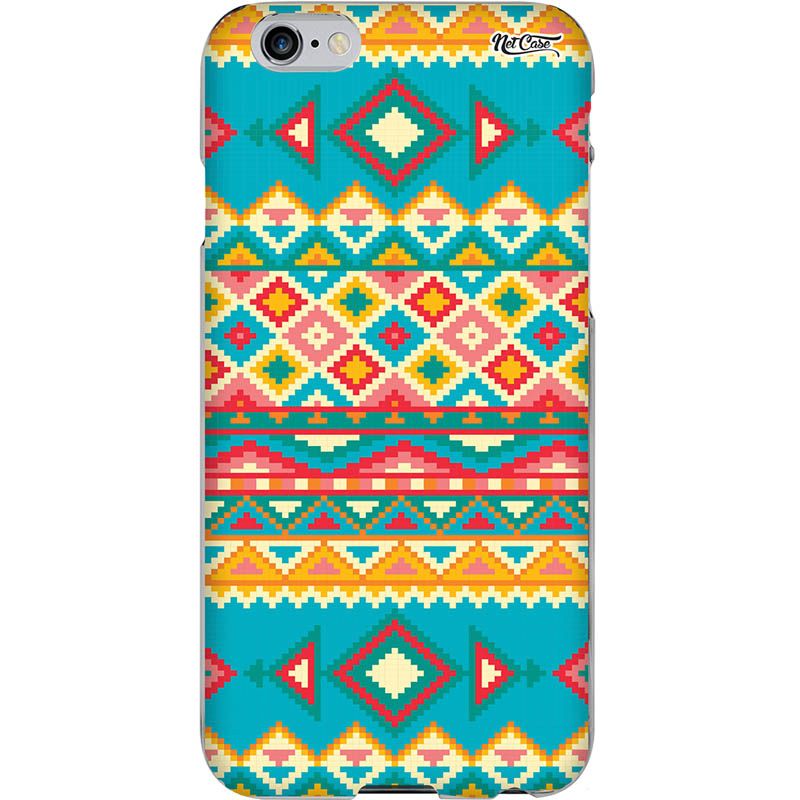 Capa Silicone NetCase Chapada Floral Azteca