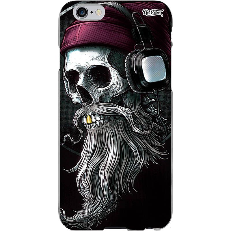 Capa Silicone NetCase Chapada Skull Bearded