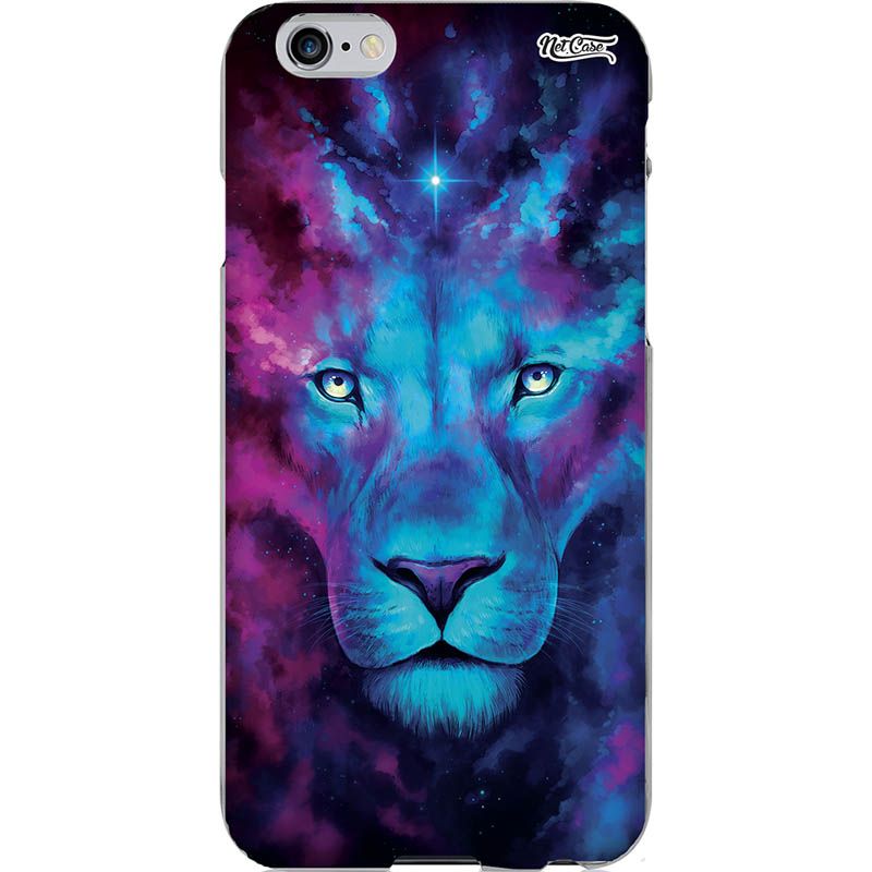 Capa Silicone NetCase Chapada Lion Clouds Night