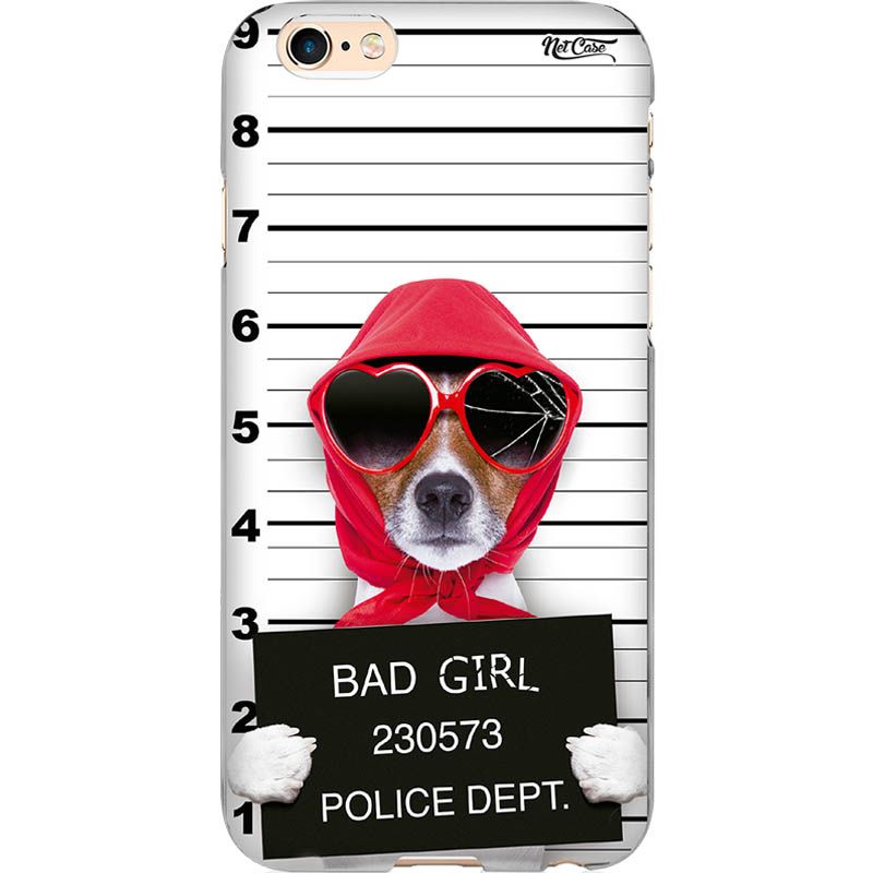 Capa Silicone NetCase Chapada Dog Bad Girl