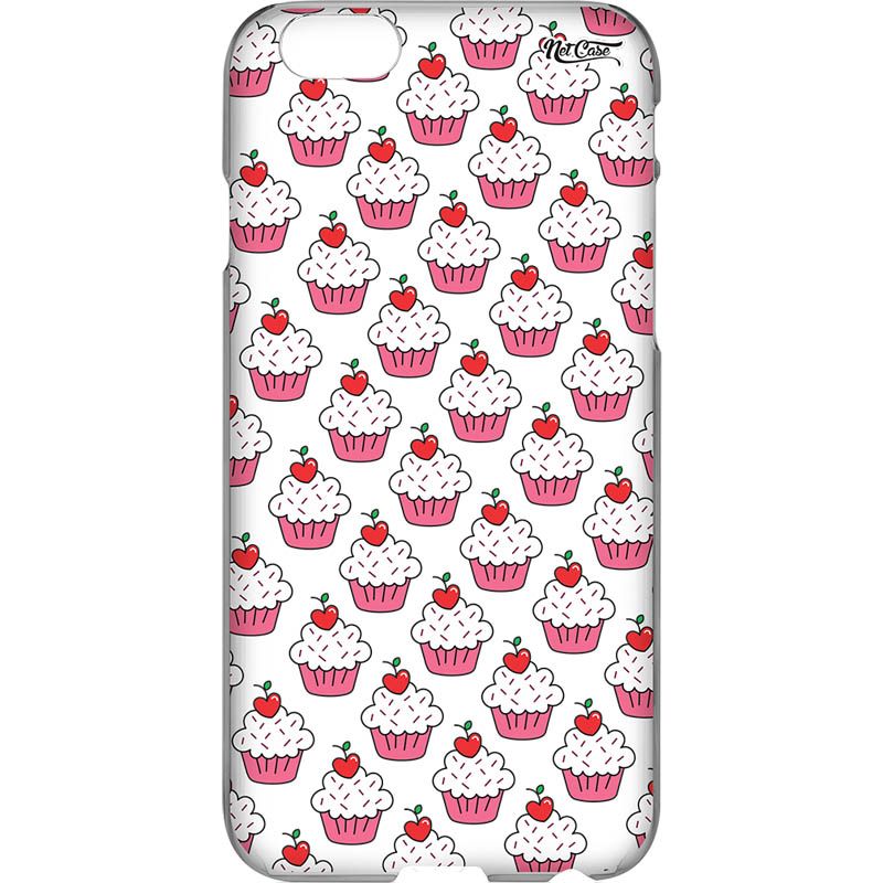 Capa Silicone NetCase Vazada Cupcakes