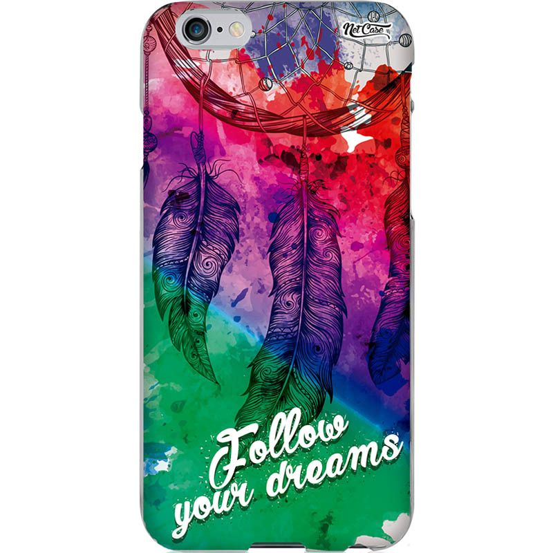 Capa Silicone NetCase Chapada Filtro Follow Your Dreams