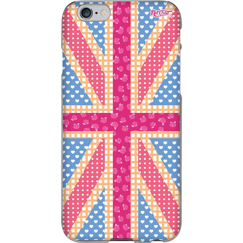 Capa Silicone NetCase Chapada Inglaterra Floral