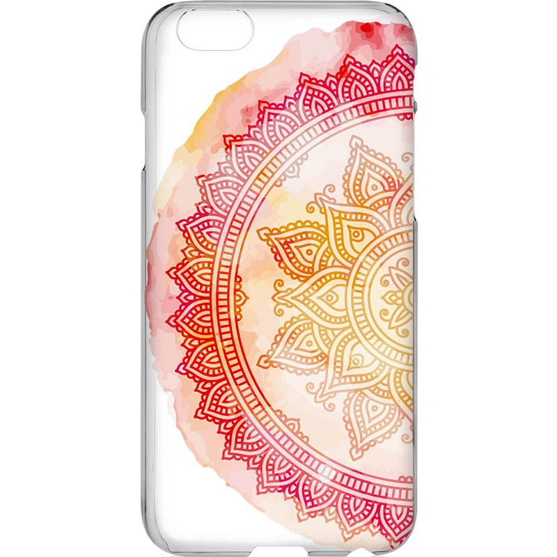 Capa Silicone NetCase Vazada Mandala Sunset