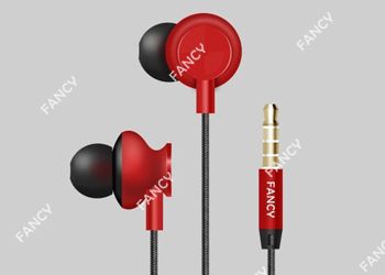 Fone de Ouvido Fancy F-B08 - Vermelho