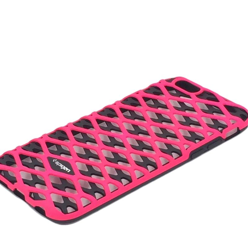 Capa Spigen Trançada - Pink e Preto