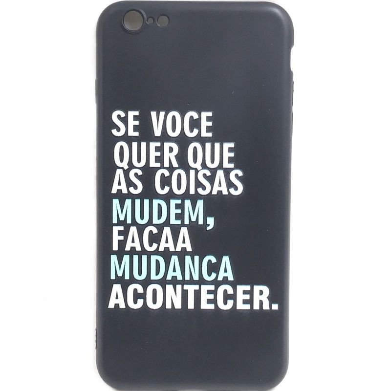 Capa Cinema - ''Se Você quer que as Coisas Mudem''... para IPhone 6 Plus