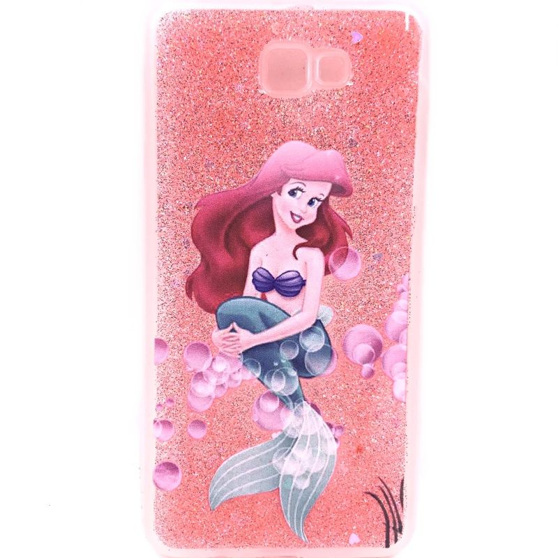 Capa Glitter Estampada - Ariel