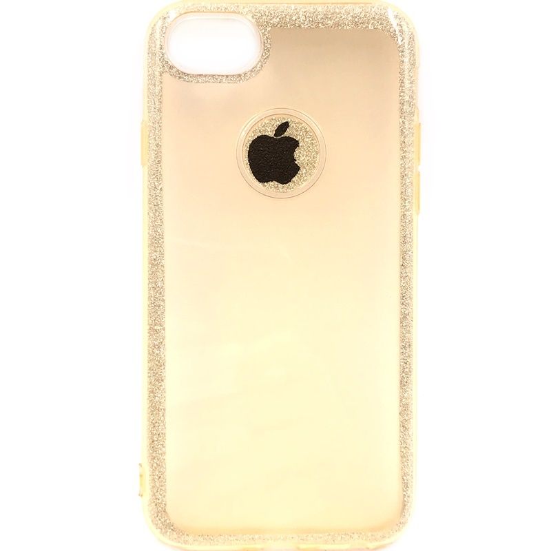 Capa Maçã Glitter Dourado