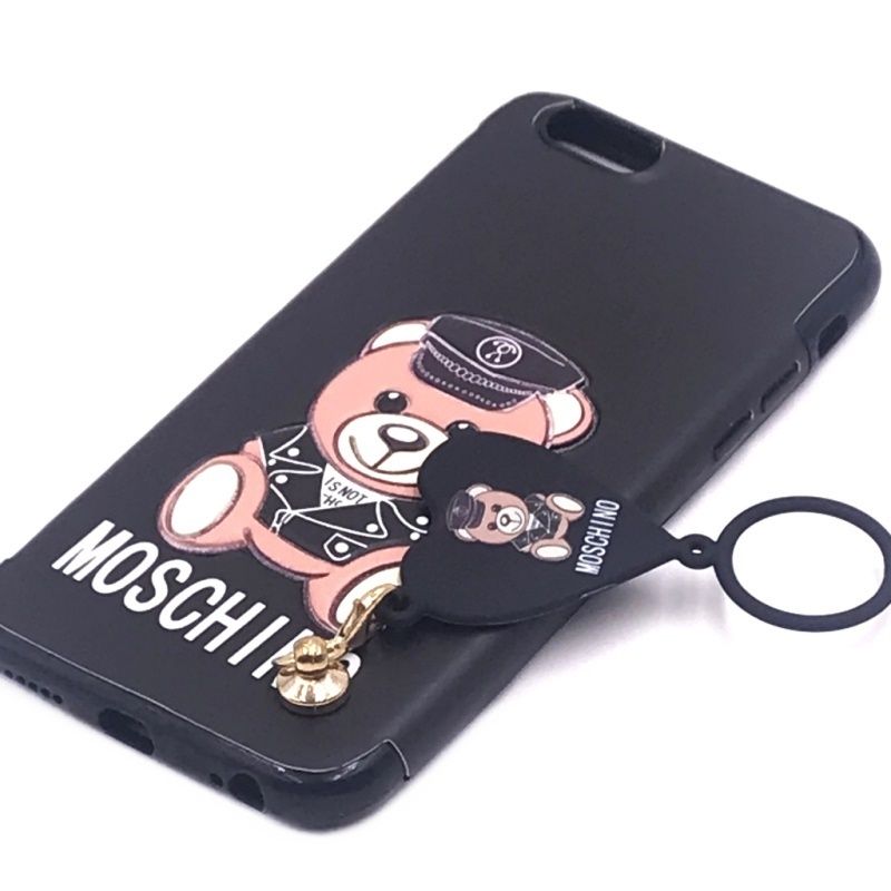 Capa Ursinho - Black Moschino Officer