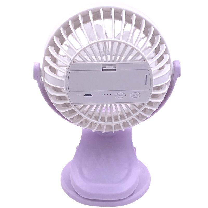 Mini Ventilador de Mesa S3126 - Lilás