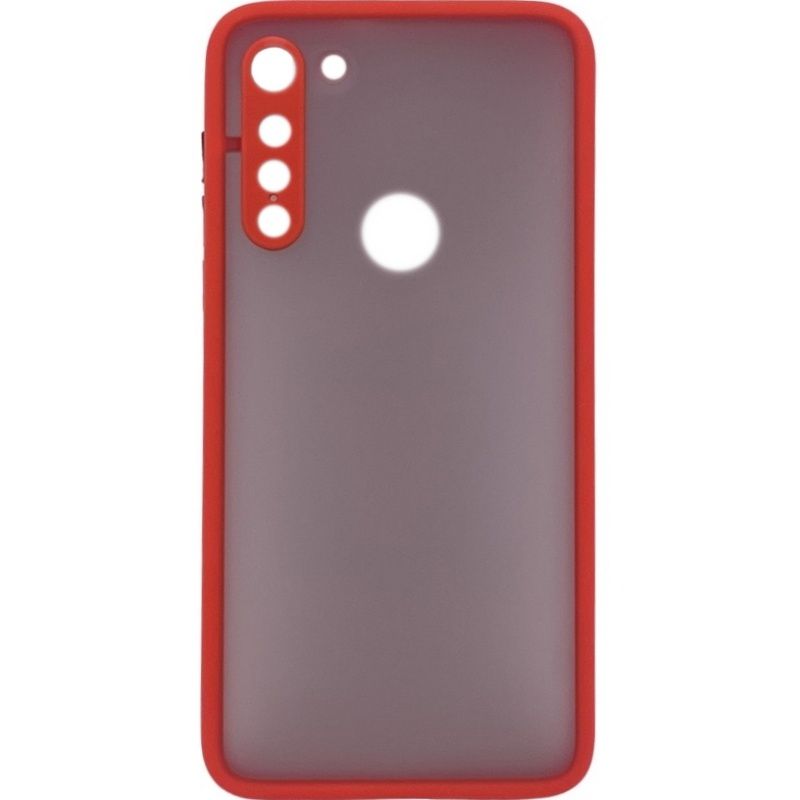 Capa Dark Fosca - Vermelho p/ Moto G8 Power