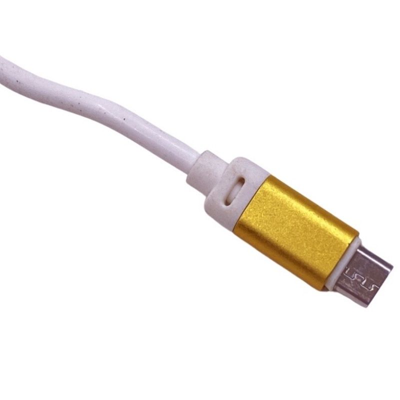 Carregador de Parede Usb Dual Ecooda EC11082 - Micro Usb/V8 - Dourado