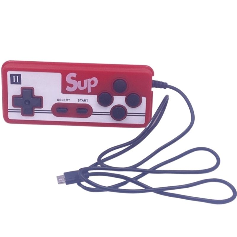 Mini Game Boy Portátil Sup Led 3'' com Controle - Vermelho