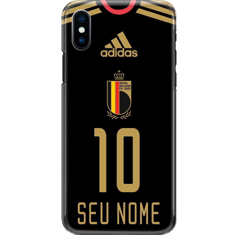 Capa Silicone NetCase Chapada Nome Copa Oficial Bélgica 10