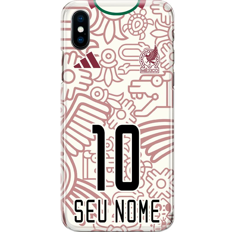 Capa Silicone NetCase Chapada Nome Copa Oficial México 10