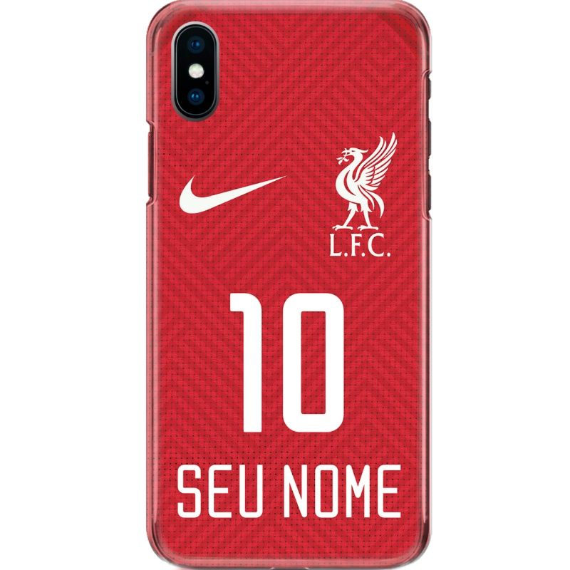 Capa Silicone NetCase Chapada Nome Coleção Times Europeus - Liverpool F.C