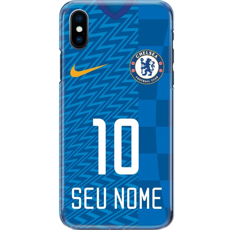 Capa Silicone NetCase Chapada Nome Coleção Times Europeus - Chelsea F.C