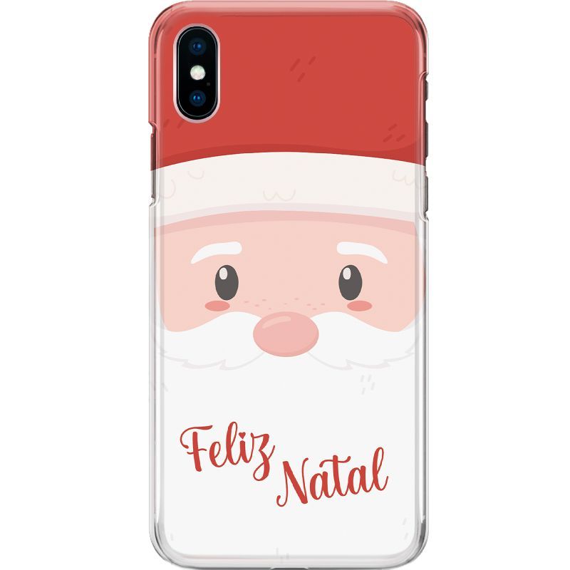 Capa Silicone NetCase Chapada Natal Oficial Papai Noel