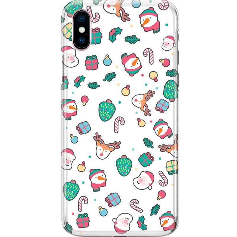 Capa Silicone NetCase Chapada Nome Natal Oficial Ícones Natalinos