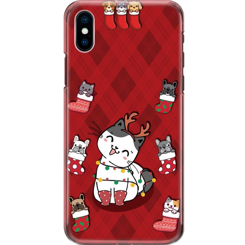 Capa Silicone NetCase Chapada Natal Oficial Chess Cats and Dogs