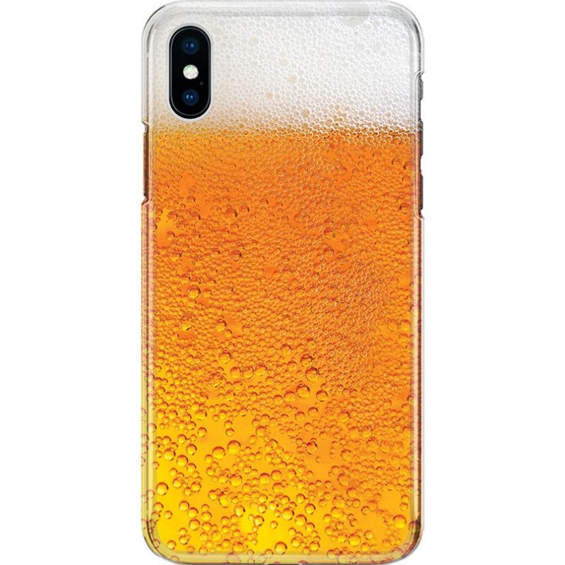 Capa Silicone NetCase Chapada Coleção Bebidas - Beer Bubbles