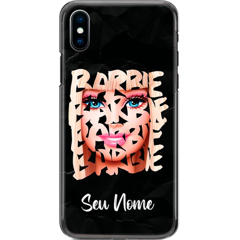 Capa Silicone NetCase Chapada Nome Coleção Barbie - Barbie's Face